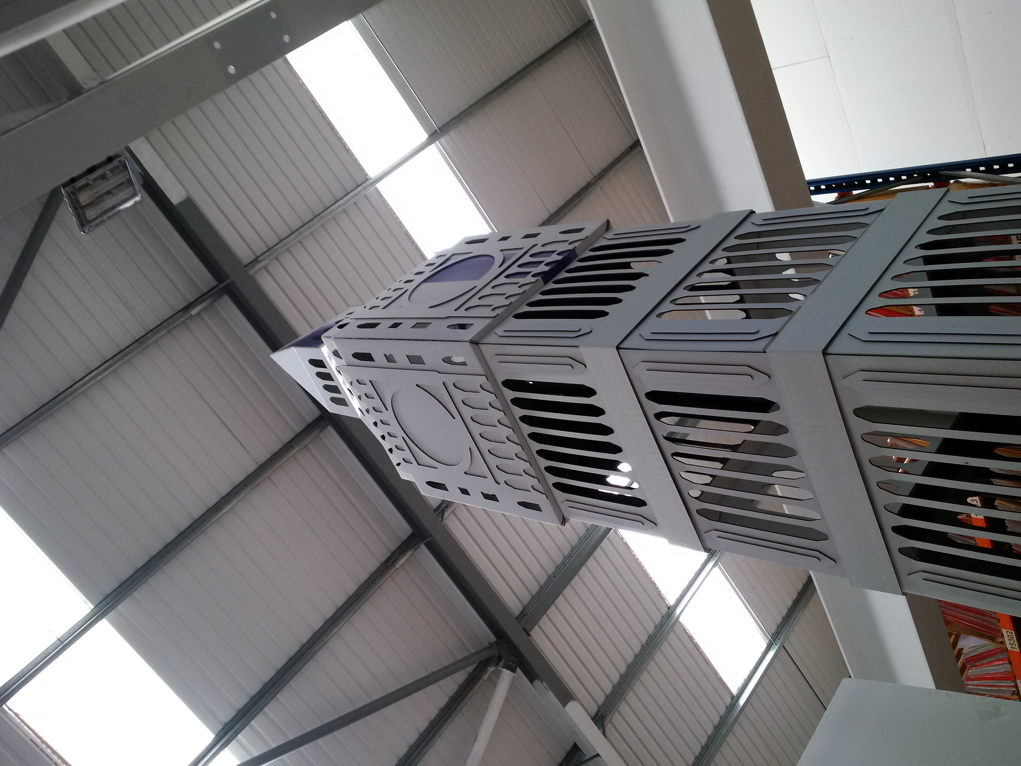 Cardboard Trade Show Display Big Ben Envoprint