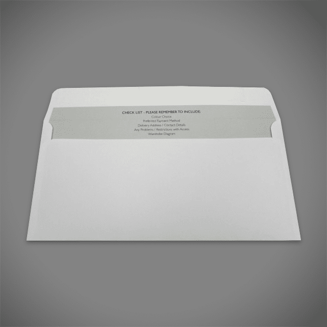 Flexo Printed Reel Fed Manufactured Printed Envelopes