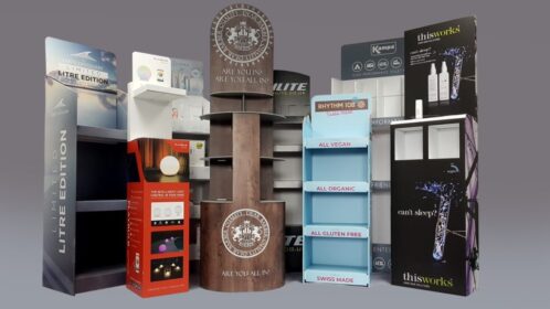 free standing displays