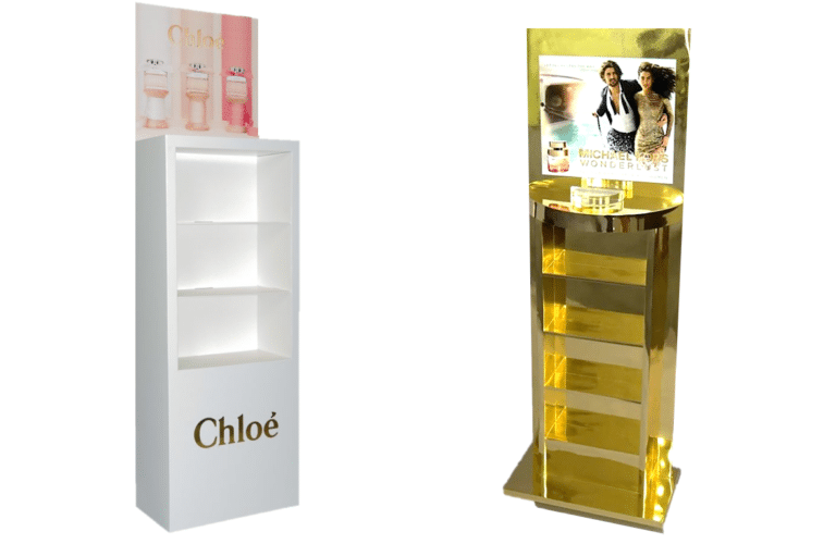 Makeup Display Stands To Showcase Cosmetics And Skincare